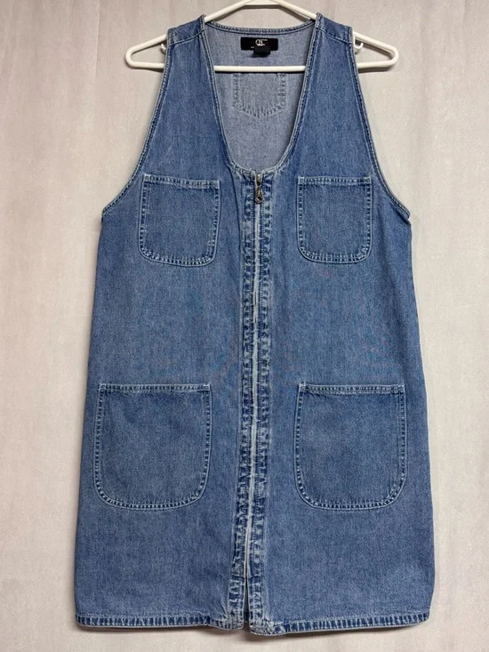 Rafaella Jeans Women Denim Dress Size L - Picture 2 of 3